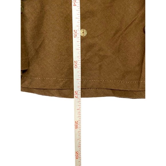 Vintage Judith Hart Collection Skirt Womens 10 Brown Short Jeweled Accents - Picture 3 of 7